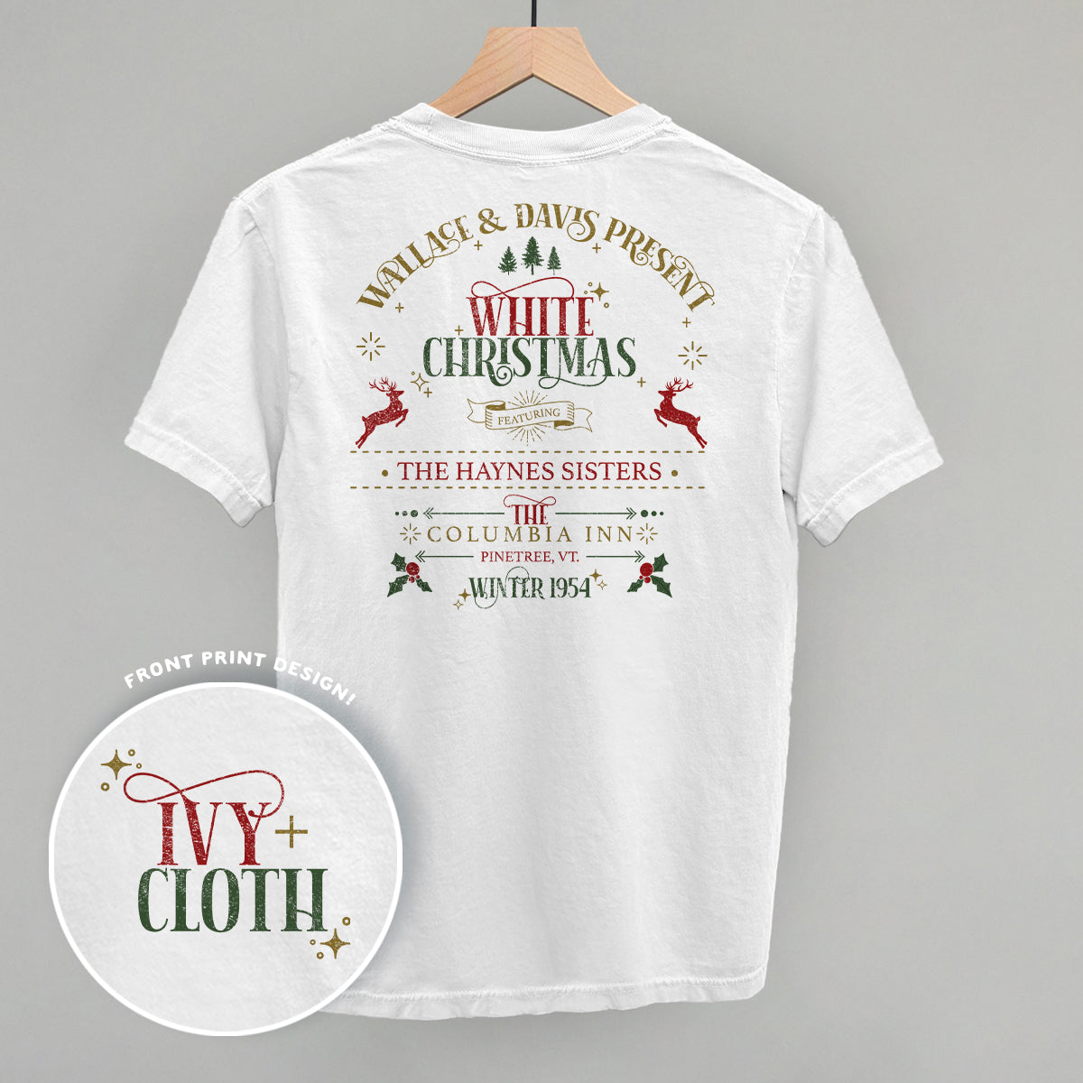 White Christmas Back Print