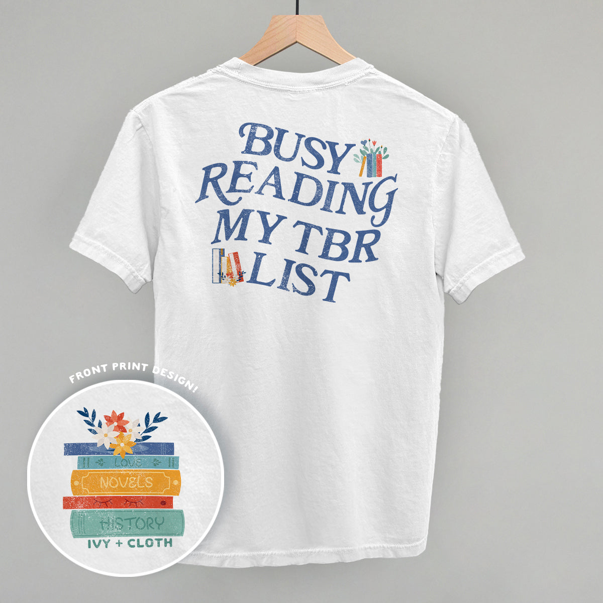 Busy Reading My TBR List (Back Print)