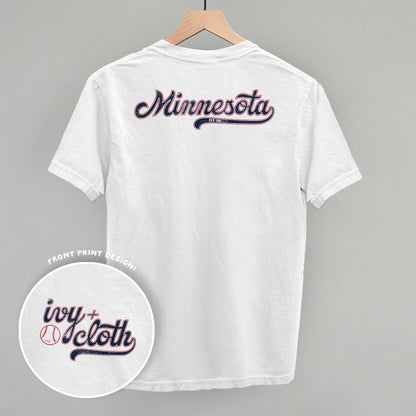 Minnesota Baseball (Back Print)