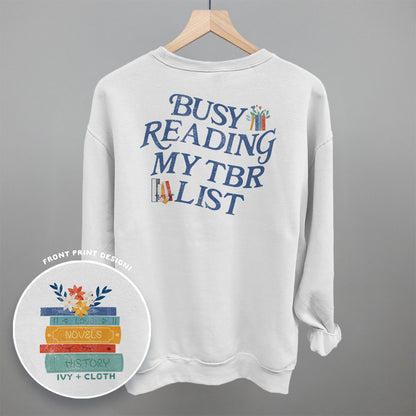 Busy Reading My TBR List (Back Print)