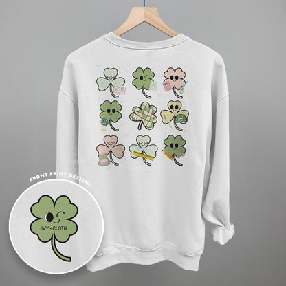 School Supplies Shamrocks (Back Print)