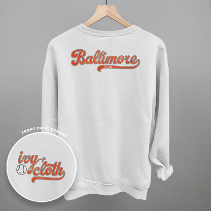 Baltimore Baseball (Back Print)