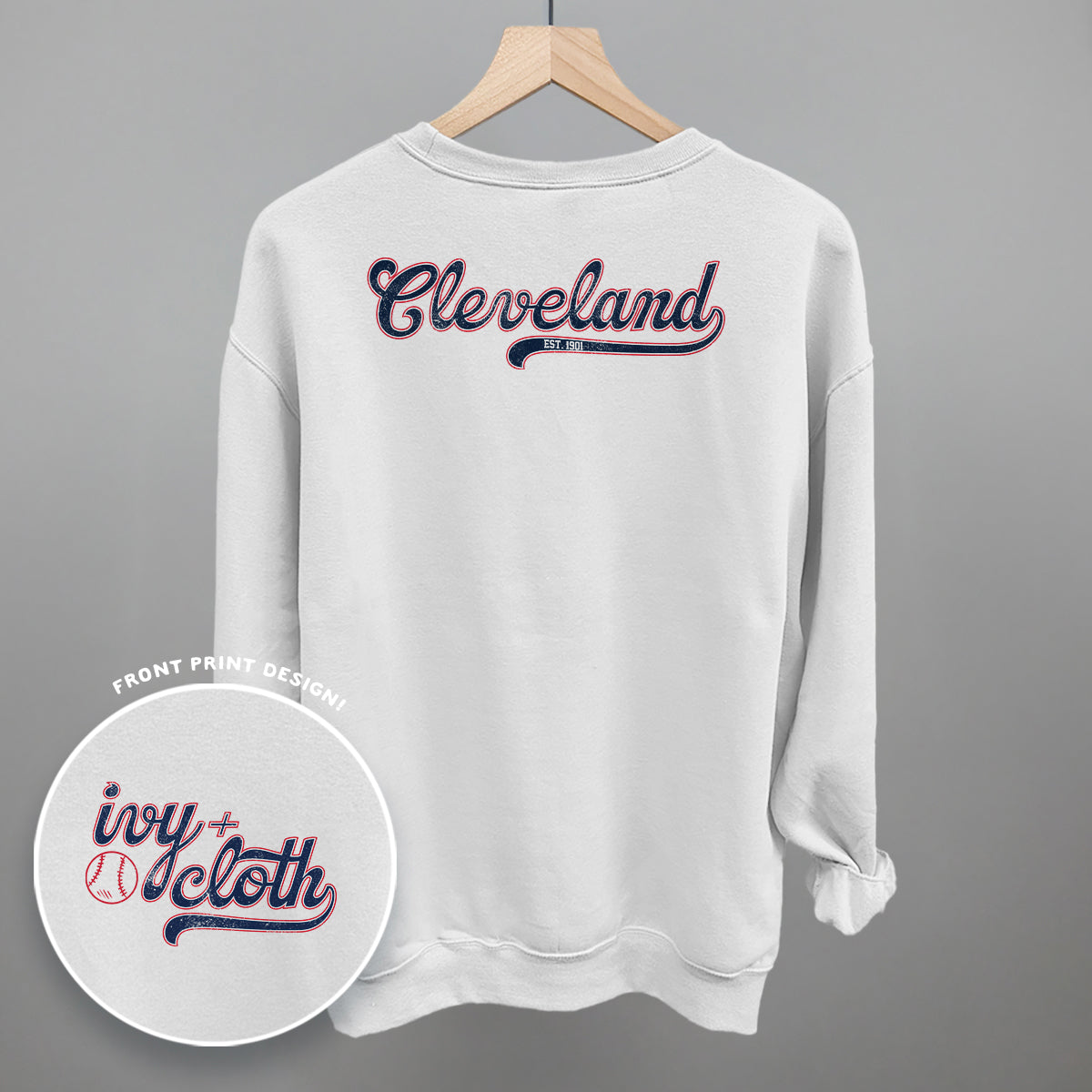 Cleveland Baseball (Back Print)