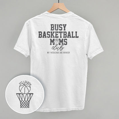 Busy Basketball Moms Club (Back Print)