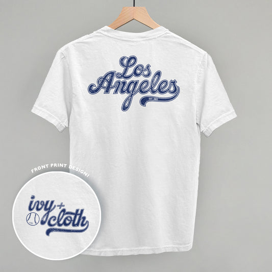 Los Angeles Baseball (Blue) (Back Print)