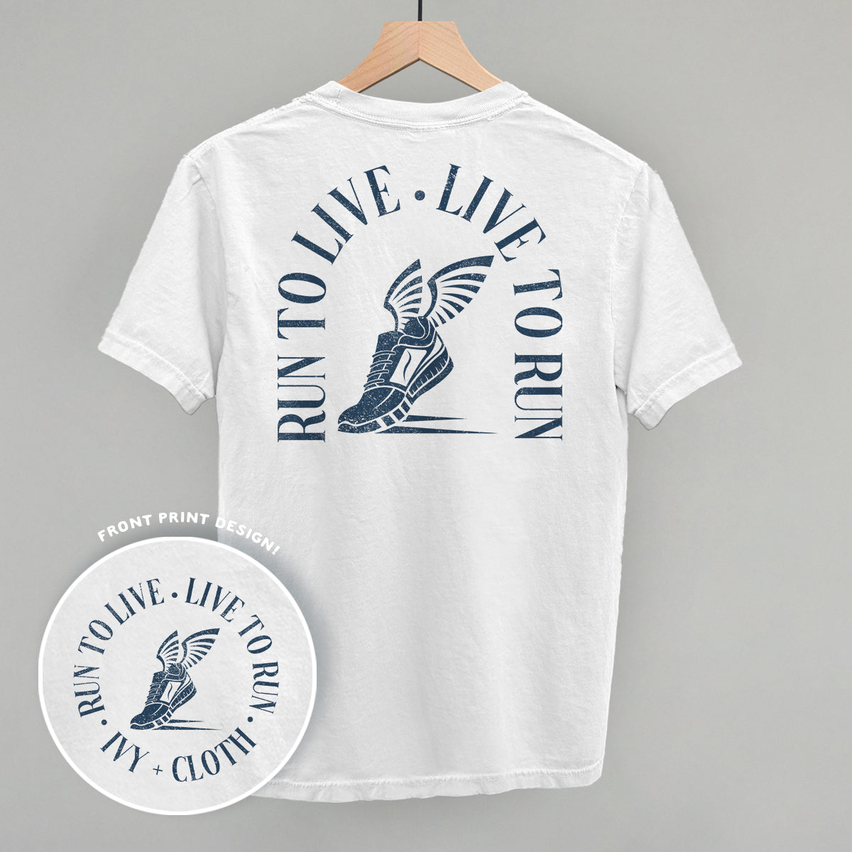 Run To Live, Live To Run (Back Print)