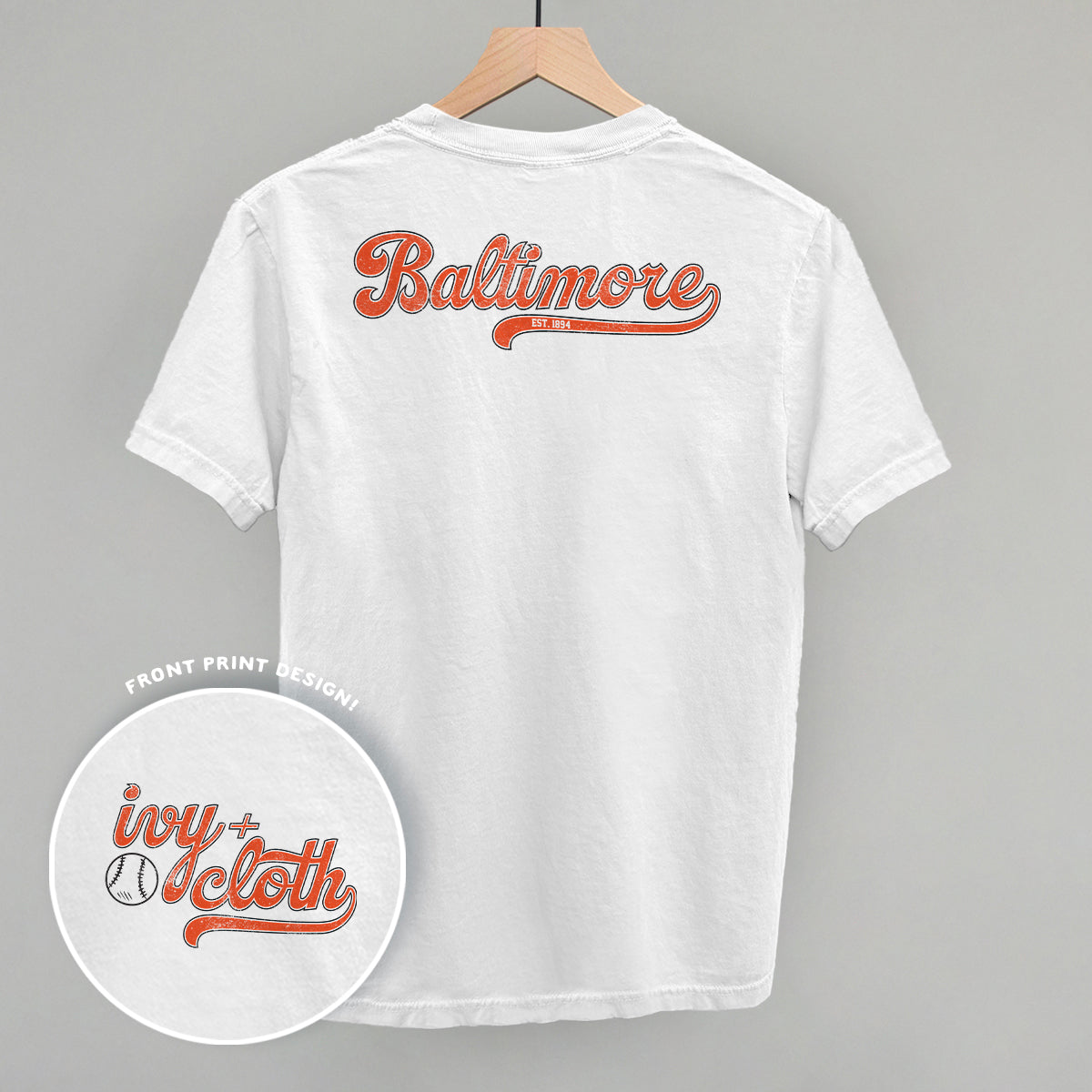 Baltimore Baseball (Back Print)