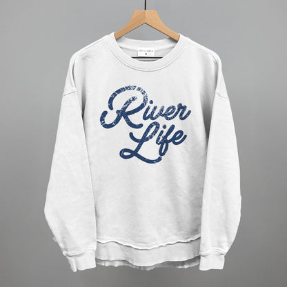 River Life (Distressed Script)