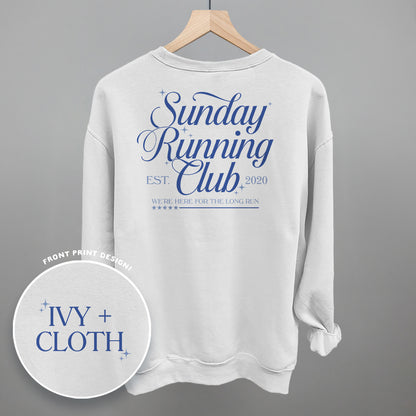 Sunday Running Club Script (Back Print)