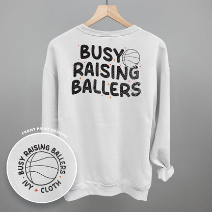 Busy Raising Ballers Basketball (Back Print)