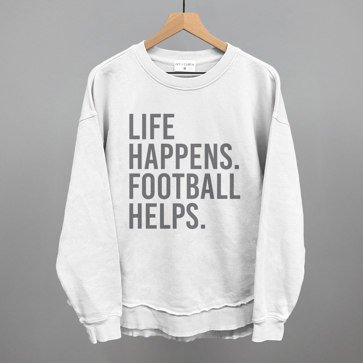 Life Happens. Football Helps.