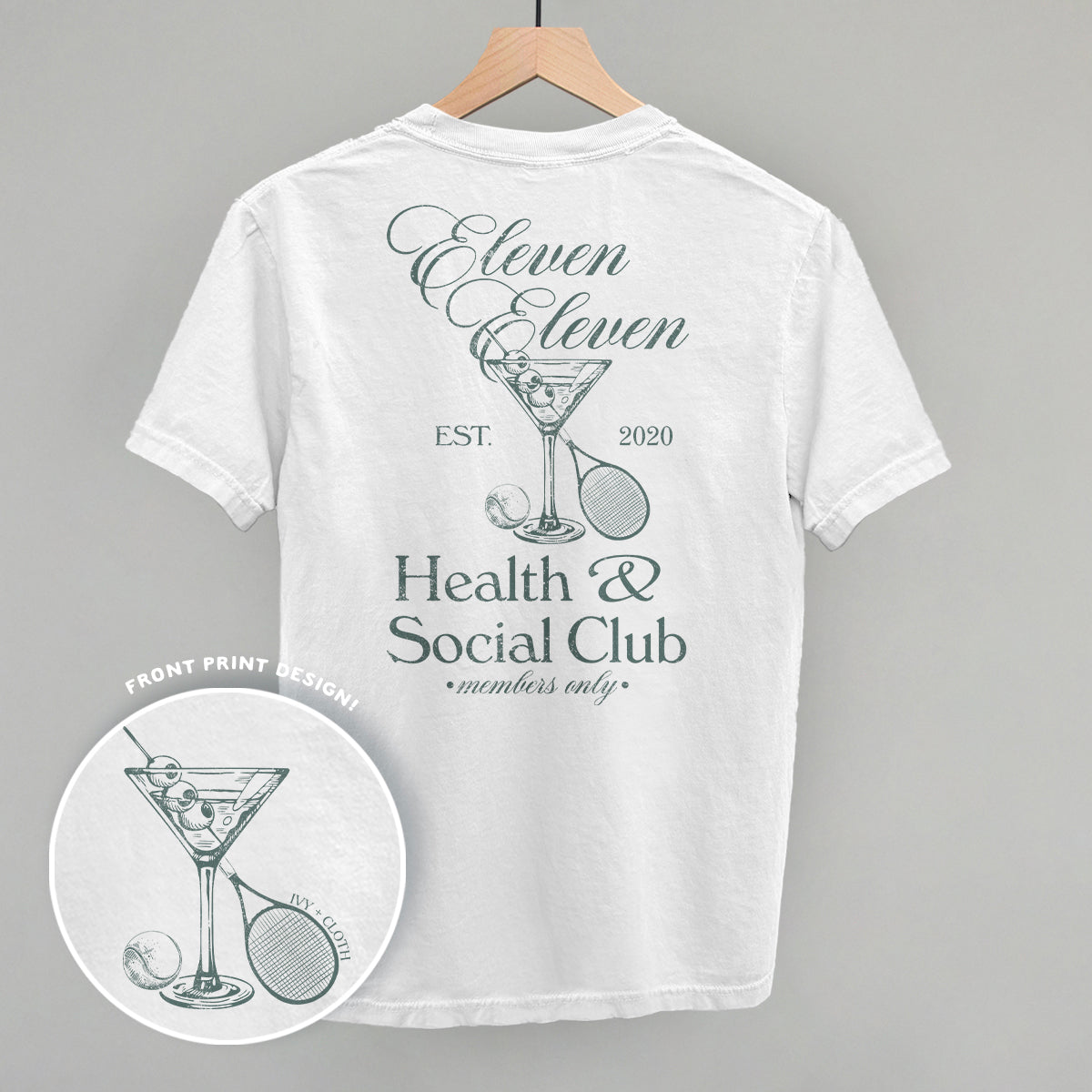 Health & Social Club (Back Print)