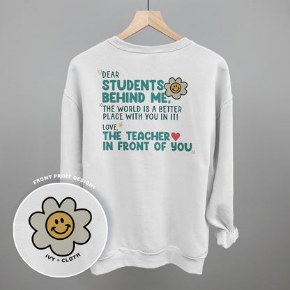 Dear Students Behind Me (Back Print)