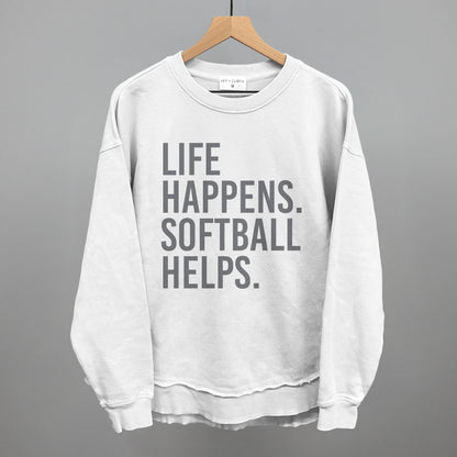 Life Happens. Softball Helps.