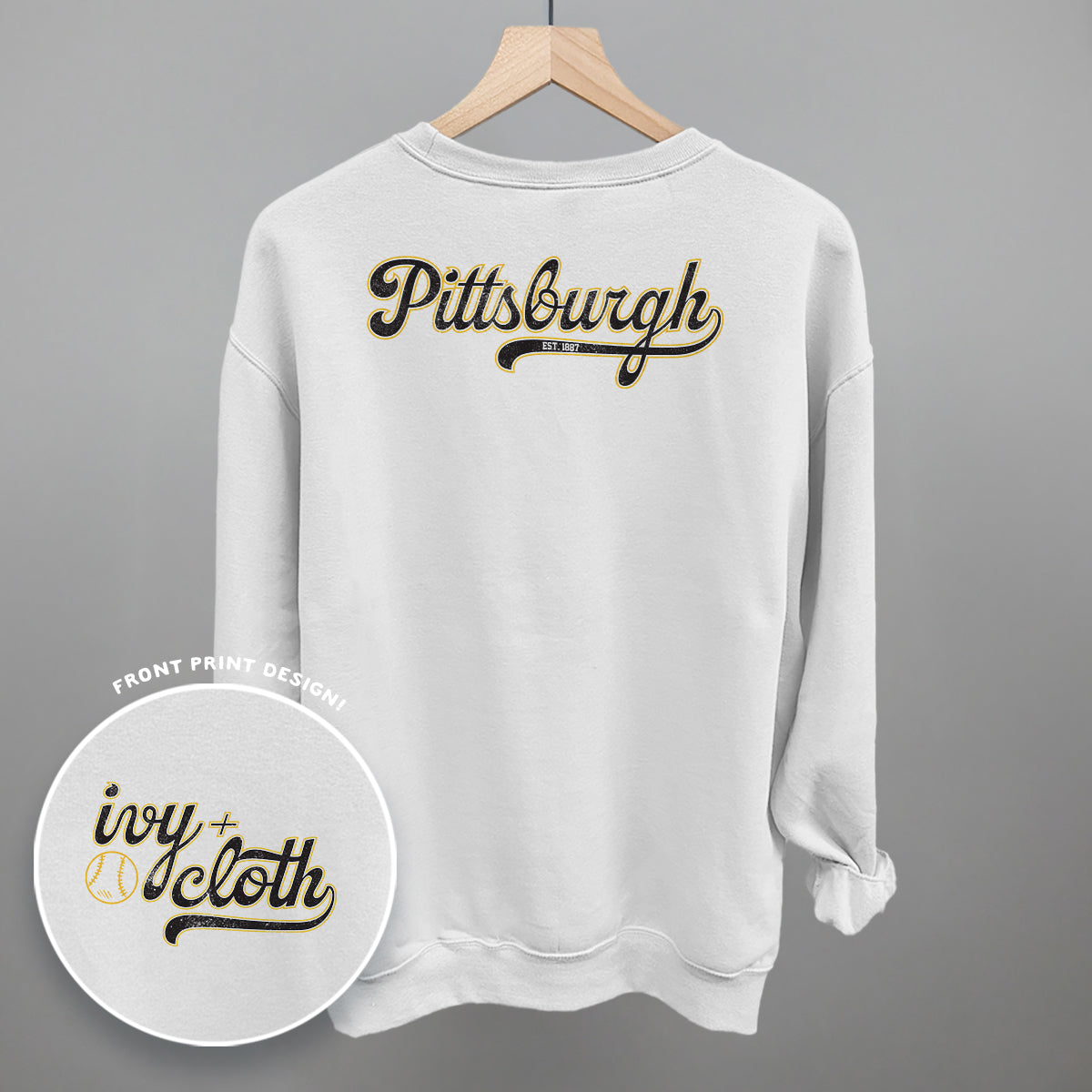 Pittsburgh Baseball (Back Print)