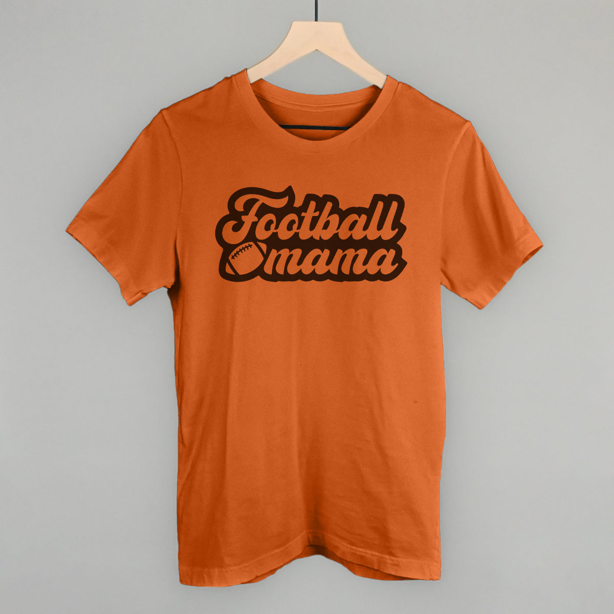 Football Mama Script Cutout