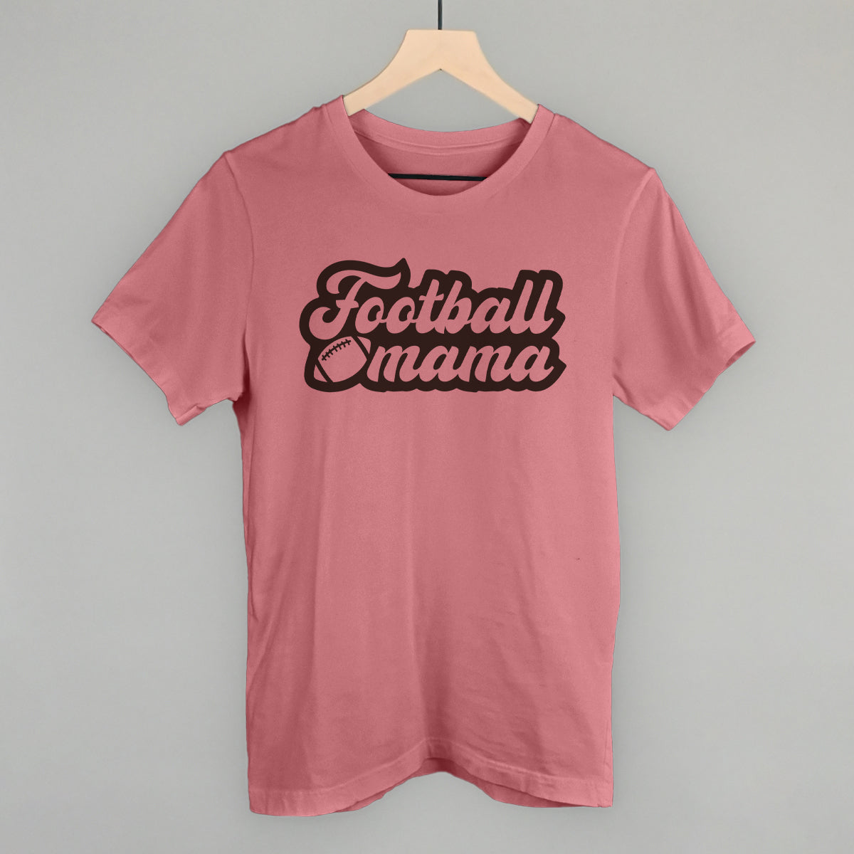 Football Mama Script Cutout