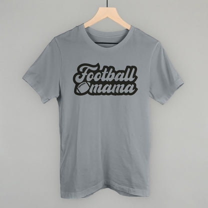 Football Mama Script Cutout