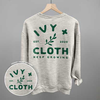 Ivy + Cloth Branded Distressed Tonal (Back Print)