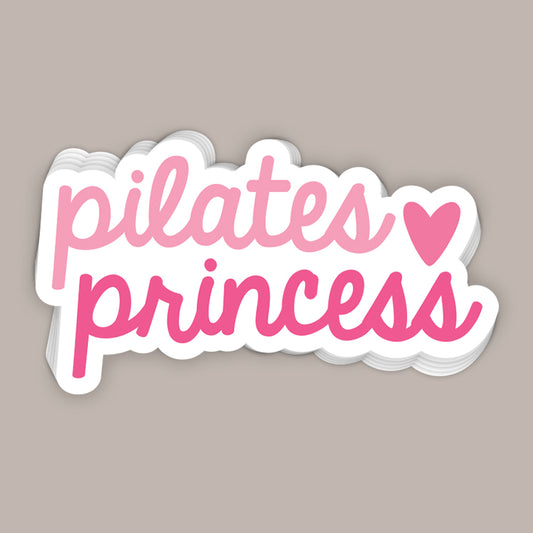 Pilates Princess Decal