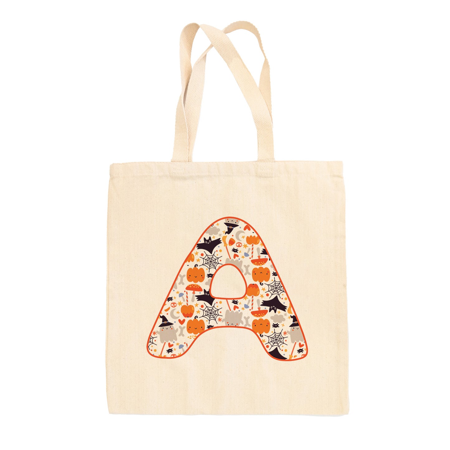 Halloween Letter Tote Bag