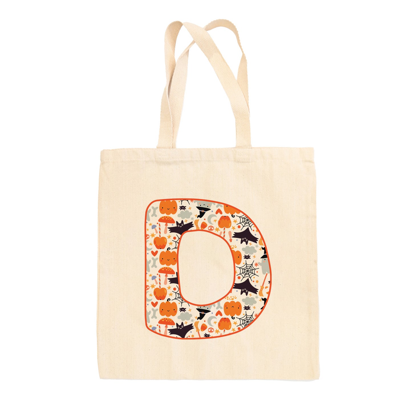 Halloween Letter Tote Bag