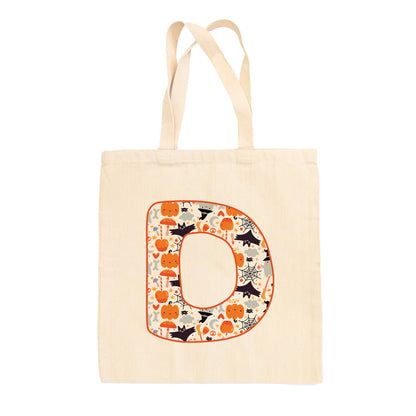 Halloween Letter Tote Bag