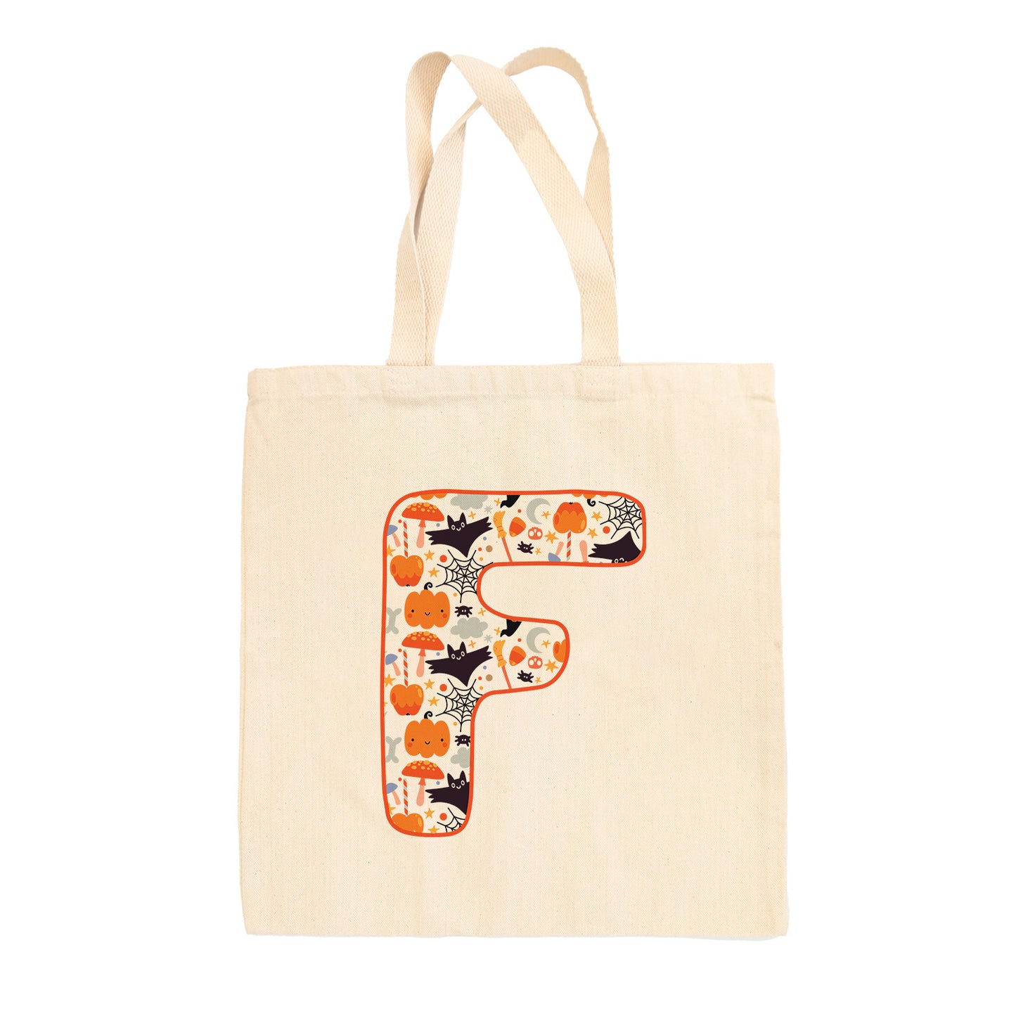 Halloween Letter Tote Bag