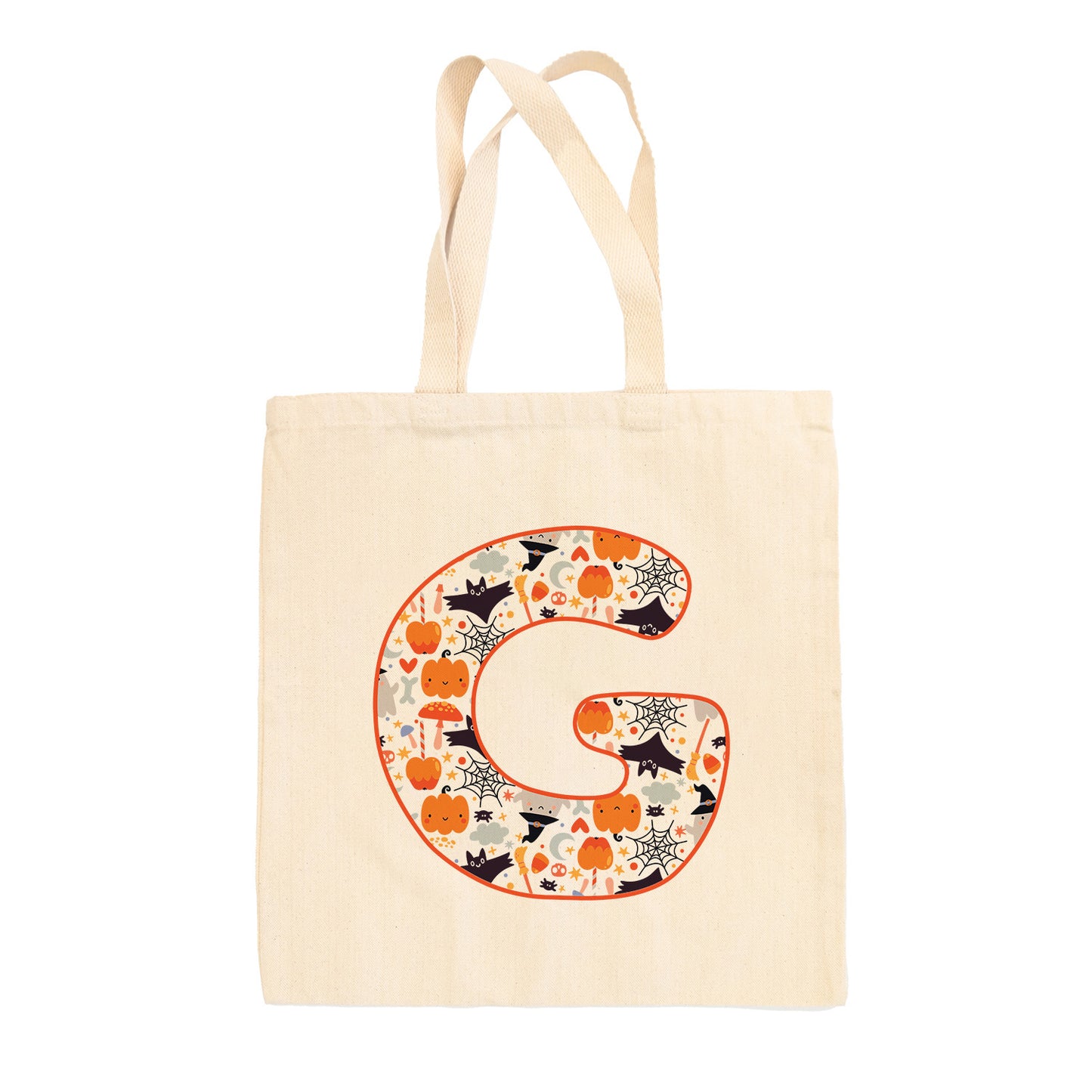 Halloween Letter Tote Bag