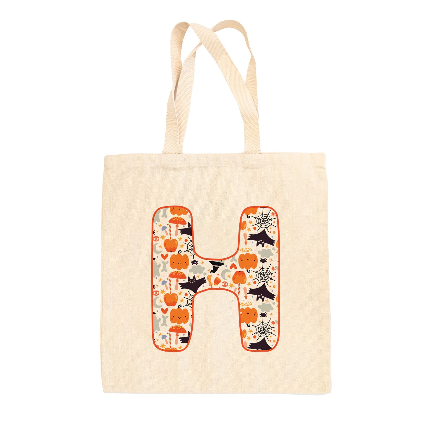 Halloween Letter Tote Bag