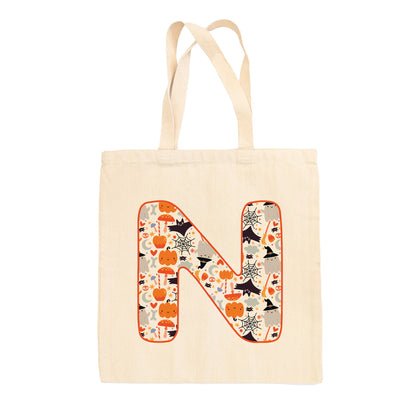 Halloween Letter Tote Bag