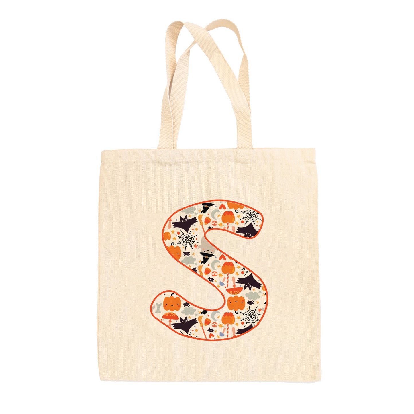 Halloween Letter Tote Bag