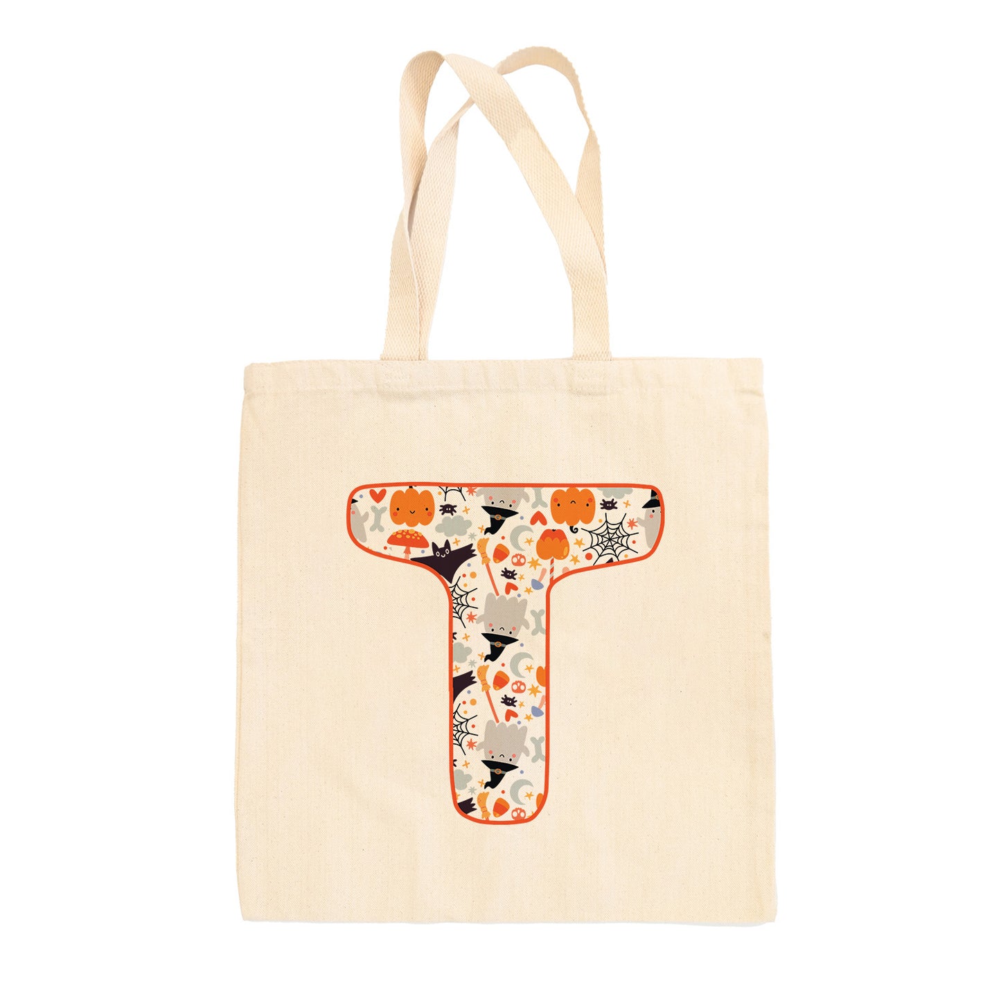 Halloween Letter Tote Bag