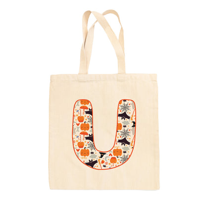 Halloween Letter Tote Bag