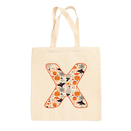 Halloween Letter Tote Bag