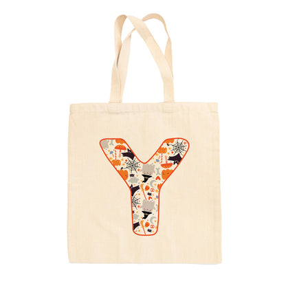 Halloween Letter Tote Bag