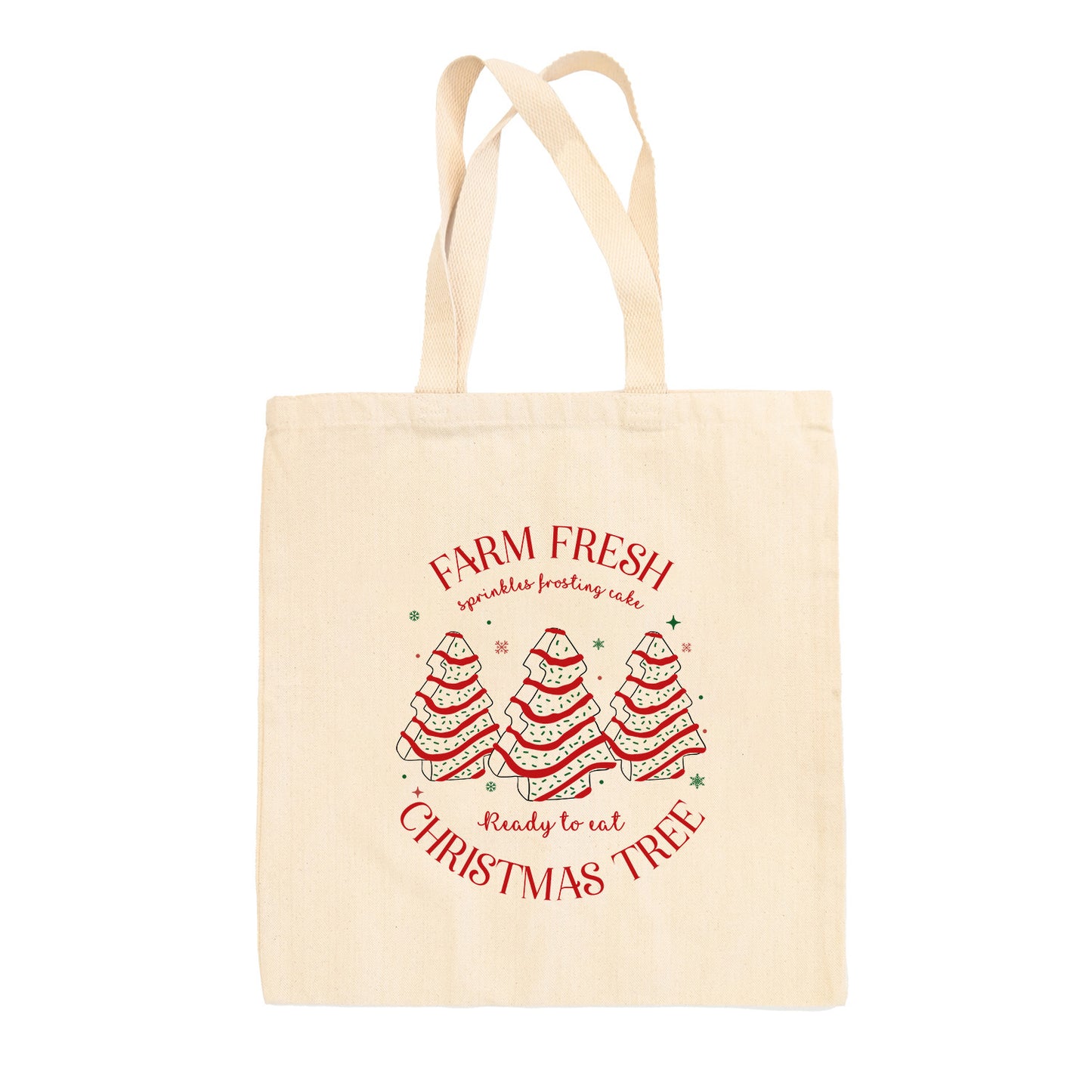 Farm Fresh Christmas Tree Cakes Tote Bag