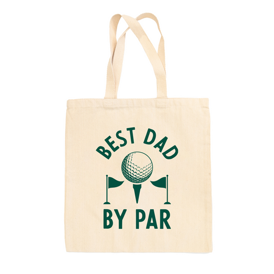 Best Dad By Par (Arc) Tote Bag