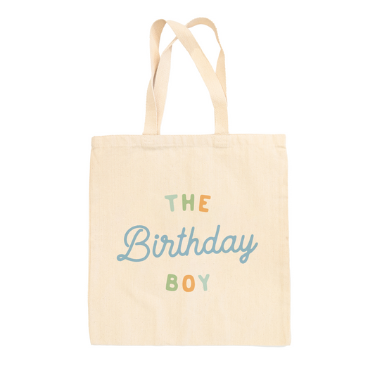 The Birthday Boy Colorful Tote Bag