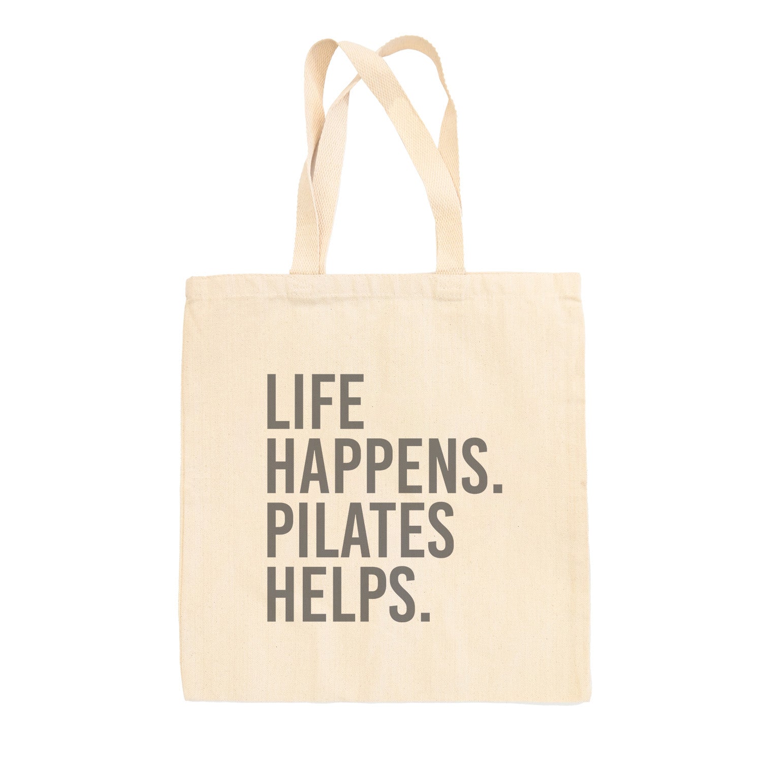 Life Happens Pilates Helps Tote Bag – Ivy + Cloth