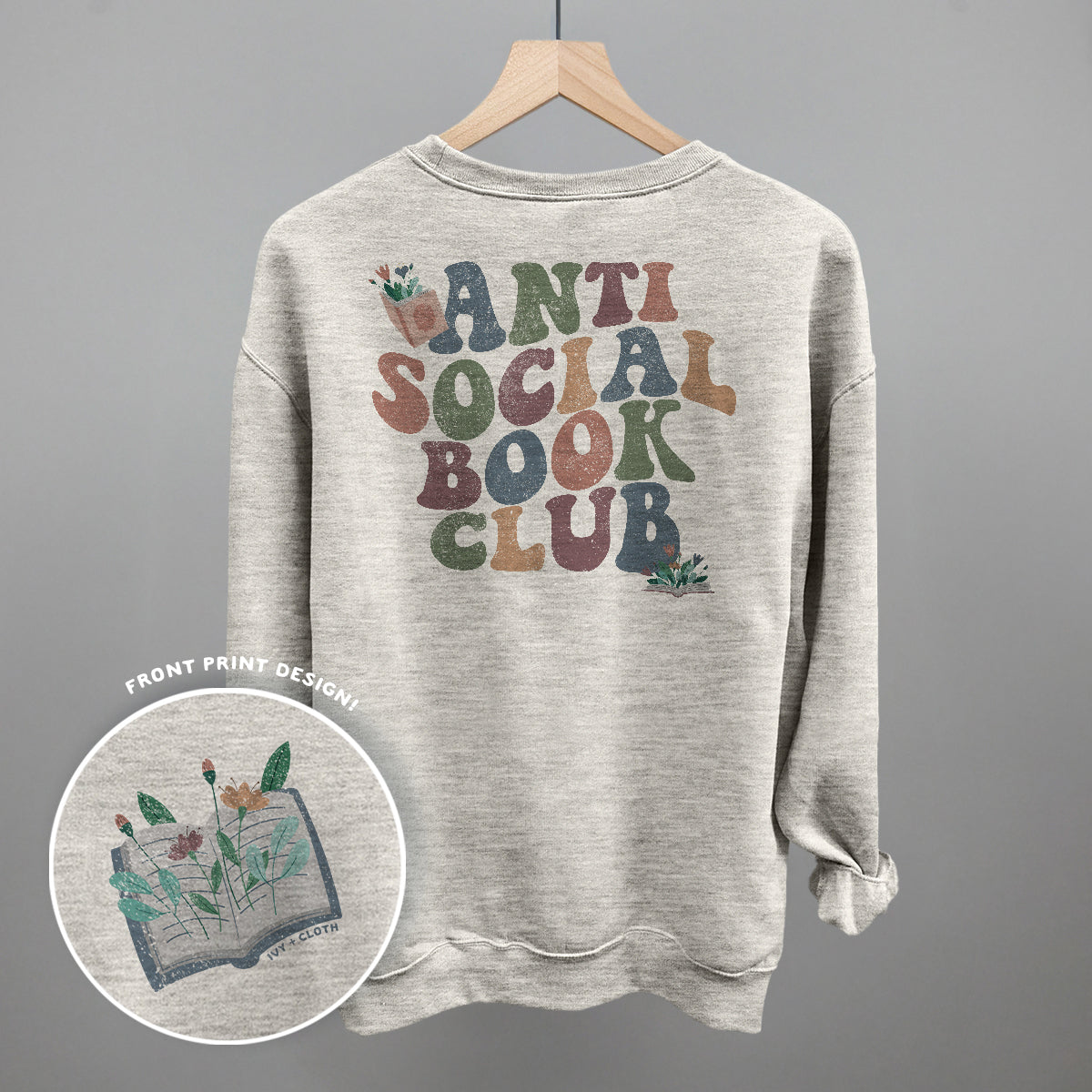 Anti Social Book Club (Back Print)