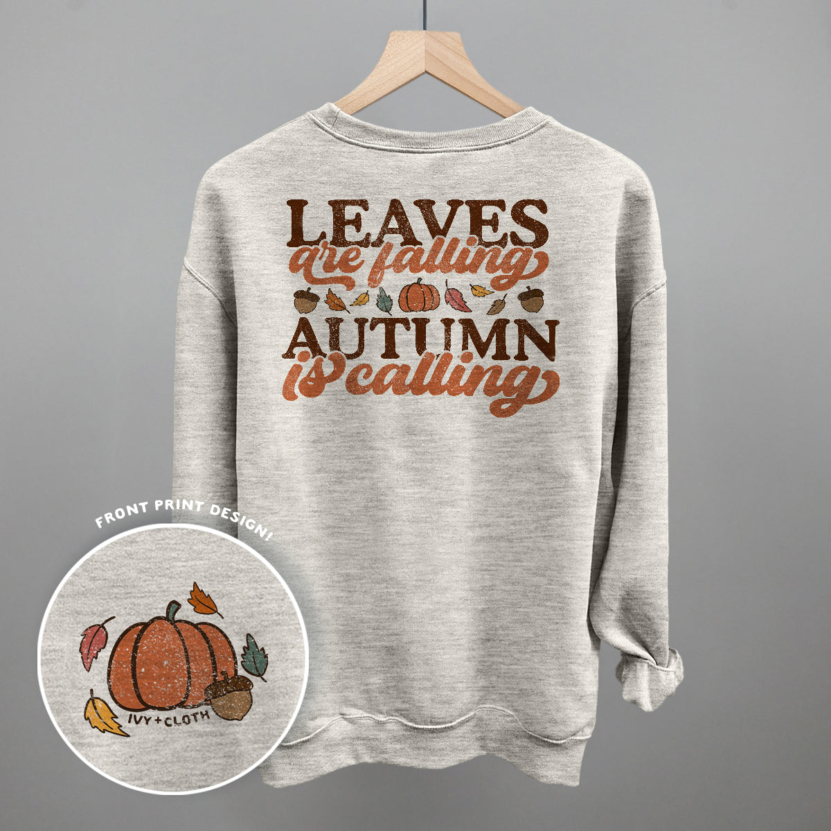 Leaves Are Falling (Back Print)