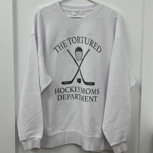 The Tortured Hockey Moms Department - Large - WH SALE