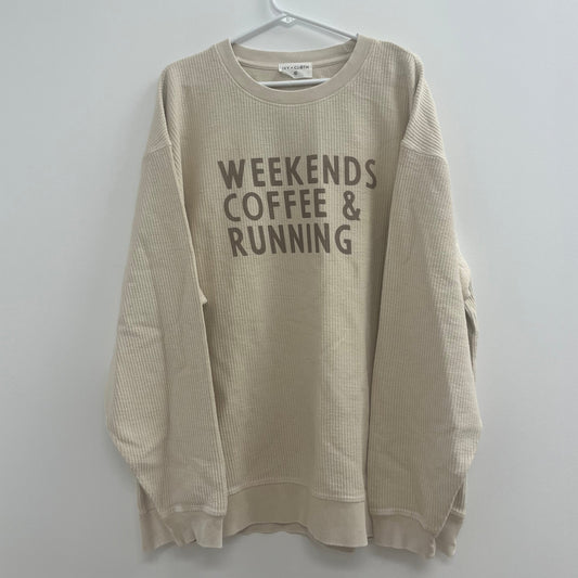 Weekends Coffee & Running - XL - WH SALE