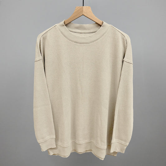 Tapioca Relaxed Waffle Long Sleeve