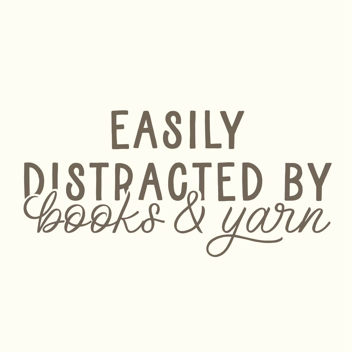 Easily Distracted By Books and Yarn