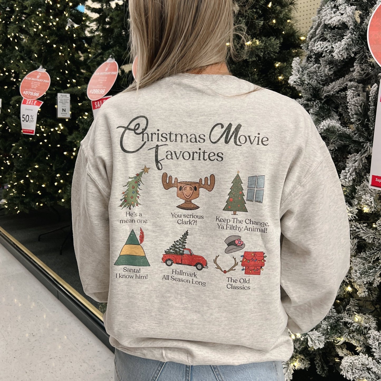 Christmas Movie Favorites (Back Print)