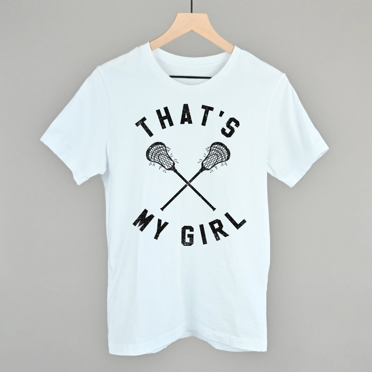 That's My Girl Softball Parent Bleached T Shirts for Women Retro