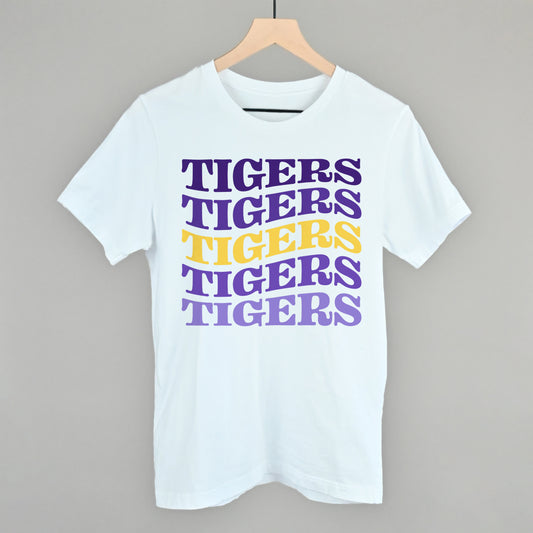 Tigers (Repeated Wave) (Purple)