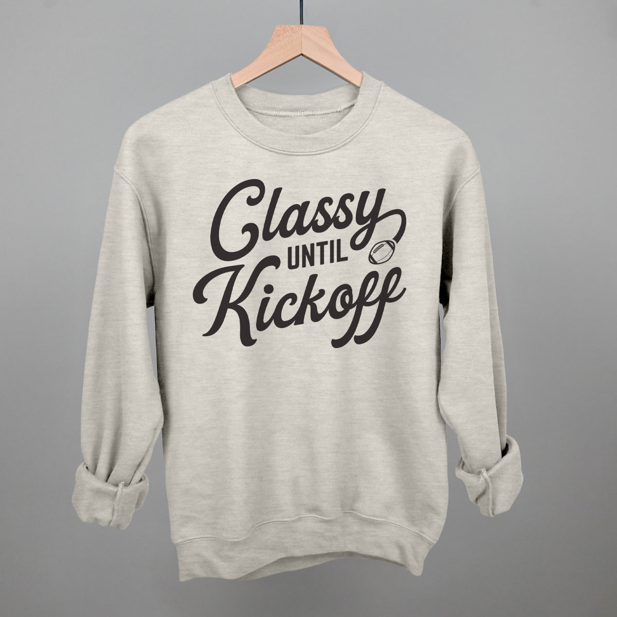 Classy Until Kickoff Football Sweater Cincinnati Bengals 